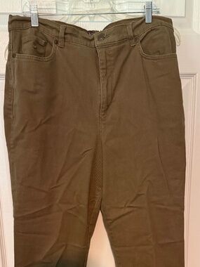 Gloria Vanderbilt Amanda Classic Jeans Camel 16 Long